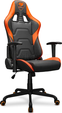 Photo de Fauteuil Cougar Armor Elite (Noir/Orange)