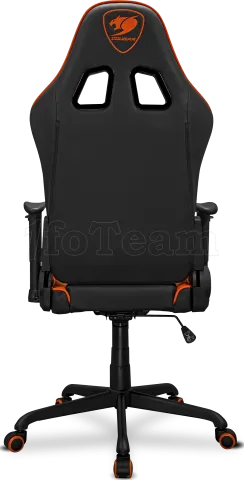 Photo de Fauteuil Cougar Armor Elite (Noir/Orange)