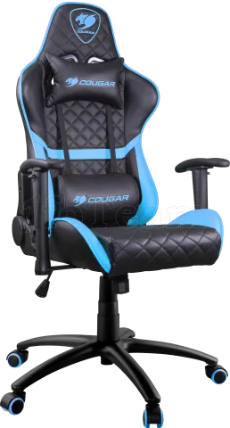 Photo de Fauteuil Cougar Armor One (Noir/Bleu)