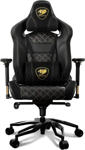 Photo de Fauteuil Cougar Armor Titan Pro (Noir/Or)