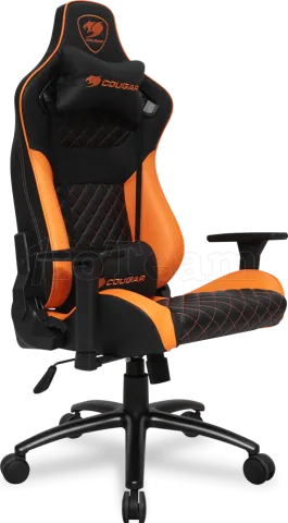 Photo de Fauteuil Cougar Explore S (Noir/Orange)