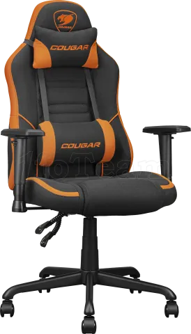 Photo de Fauteuil Cougar Fusion SF (Noir/Orange)