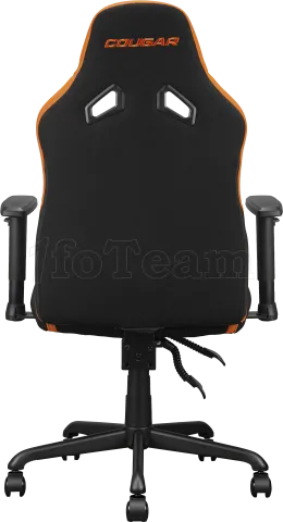 Photo de Fauteuil Cougar Fusion SF (Noir/Orange)