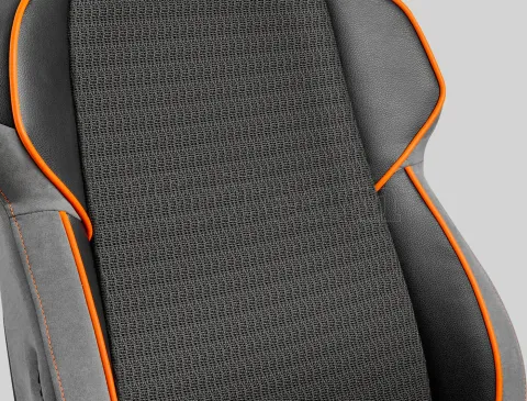 Photo de Fauteuil Cougar NxSys Aero RGB (Noir/Orange)