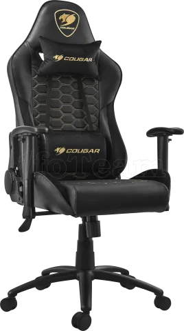 Photo de Fauteuil Cougar Outrider (Noir/Or)