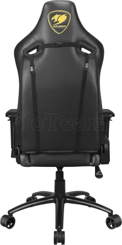 Photo de Fauteuil Cougar Outrider S (Noir/Or)