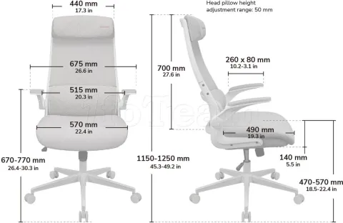 Photo de Fauteuil Cougar Stryder (Gris)