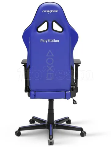 Photo de Fauteuil DXRacer Racing Playstation (Noir/Blanc/Bleu)