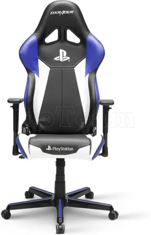 Photo de Fauteuil DXRacer Racing Playstation (Noir/Blanc/Bleu)