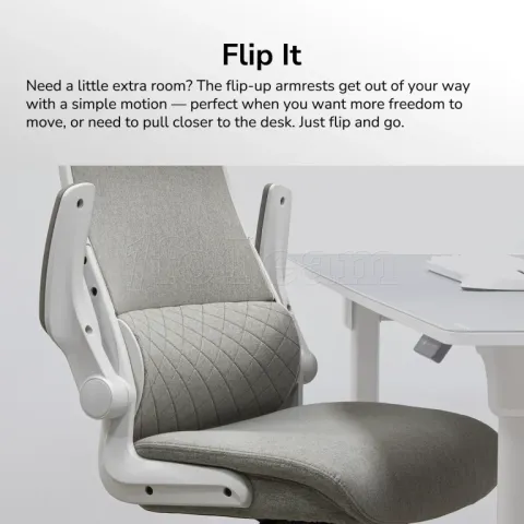 Photo de Fauteuil ergonomique Cougar Stryder (Blanc)