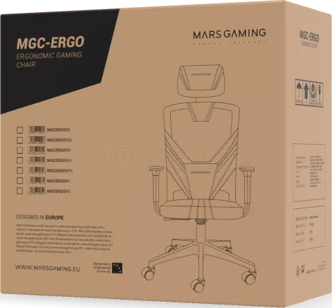 Photo de Fauteuil ergonomique Mars Gaming MGC Ergo (Noir)