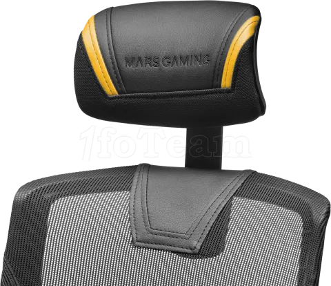 Photo de Fauteuil ergonomique Mars Gaming MGC Ergo (Noir/Jaune)