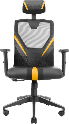 Photo de Fauteuil ergonomique Mars Gaming MGC Ergo (Noir/Jaune)