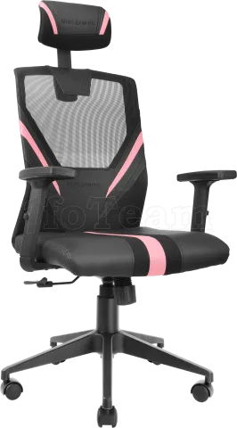 Photo de Fauteuil ergonomique Mars Gaming MGC Ergo (Noir/Rose)