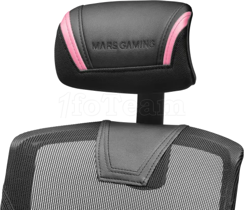 Photo de Fauteuil ergonomique Mars Gaming MGC Ergo (Noir/Rose)