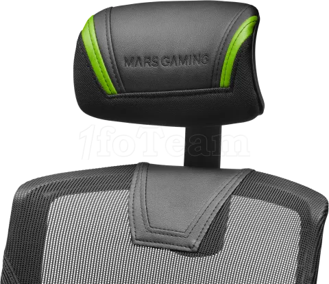 Photo de Fauteuil ergonomique Mars Gaming MGC Ergo (Noir/Vert)