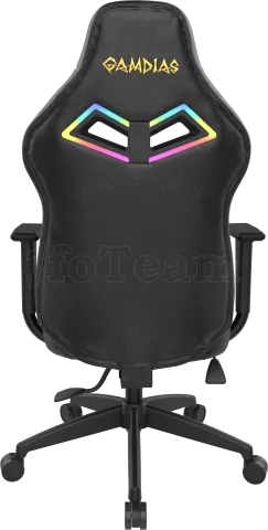 Photo de Fauteuil Gamdias Achilles E3-L RGB (Noir)