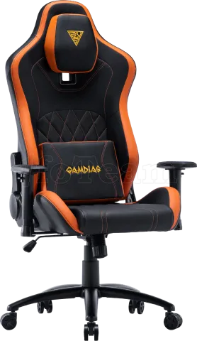 Photo de Fauteuil Gamdias Zelus M3 (Noir/Orange)