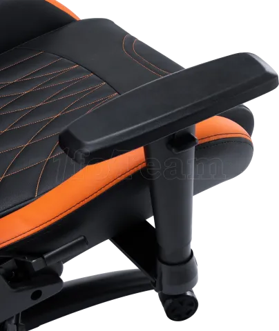 Photo de Fauteuil Gamdias Zelus M3 (Noir/Orange)