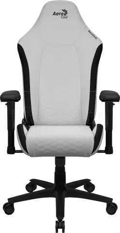 Photo de Fauteuil Gamer Aerocool Crown Leatherette (Blanc)