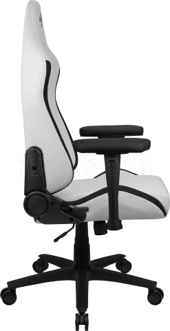 Photo de Fauteuil Gamer Aerocool Crown Leatherette (Blanc)