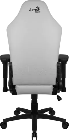 Photo de Fauteuil Gamer Aerocool Crown Leatherette (Blanc)