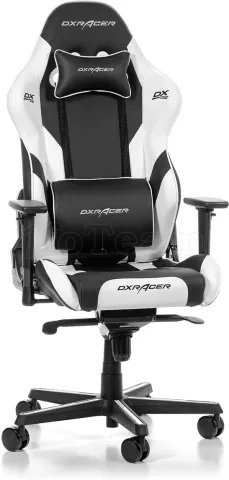 Photo de Fauteuil Gamer DXRacer Gladiator G001 (Bleu/Blanc)