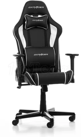 Photo de Fauteuil Gamer DXRacer Prince P08 (Noir/Blanc)