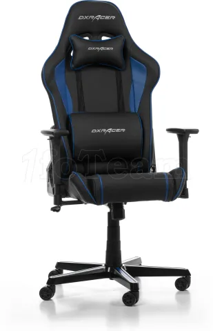 Photo de Fauteuil Gamer DXRacer Prince P08 (Noir/Bleu)