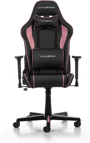 Photo de Fauteuil Gamer DXRacer Prince P08 (Noir/Rose)