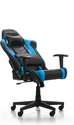 Photo de Fauteuil Gamer DXRacer Prince P132 (Noir/Bleu)