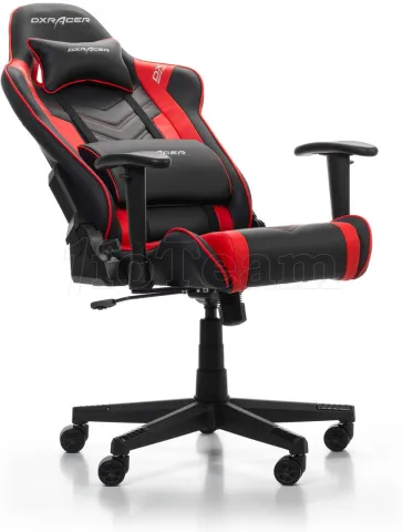 Photo de Fauteuil Gamer DXRacer Prince P132 (Noir/Rouge)