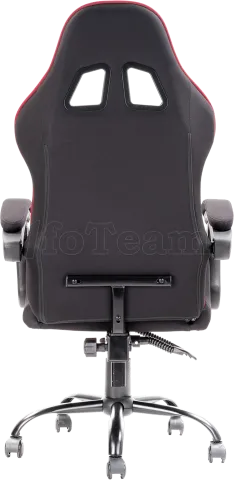 Photo de Fauteuil Gamer iTek Rhombus FF10 (Noir/Rouge)