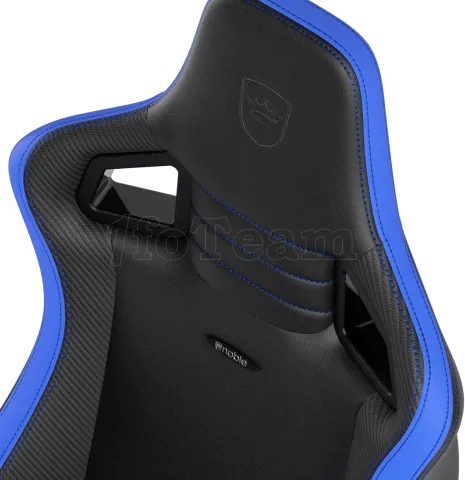 Photo de Fauteuil Gamer Noblechairs Epic Compact (Noir/Bleu)