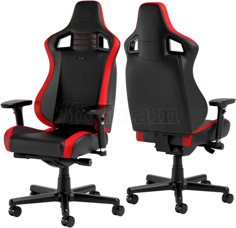 Photo de Fauteuil Gamer Noblechairs Epic Compact (Noir/Rouge)