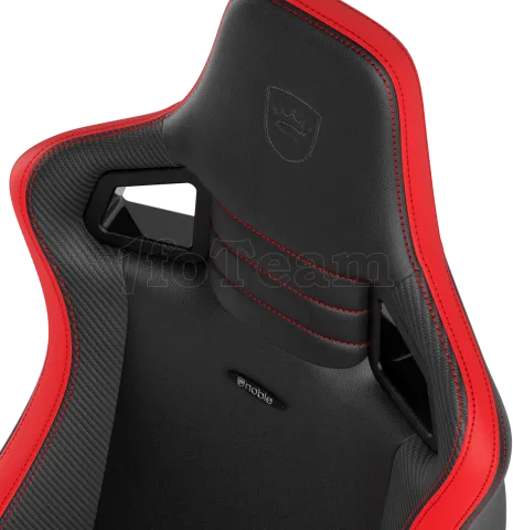 Photo de Fauteuil Gamer Noblechairs Epic Compact (Noir/Rouge)