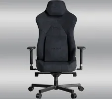 Photo de Fauteuil Hator Arc 3 Velour - Taille XL (Noir)