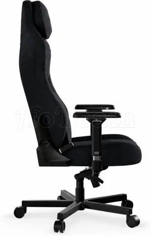Photo de Fauteuil Hator Arc 3 Velour - Taille XL (Noir)