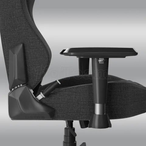 Photo de Fauteuil Hator Darkside 3  Fabric - Taille L (Noir)