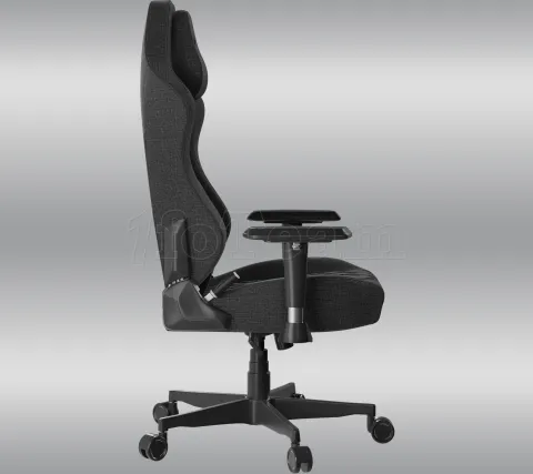 Photo de Fauteuil Hator Darkside 3  Fabric - Taille L (Noir)