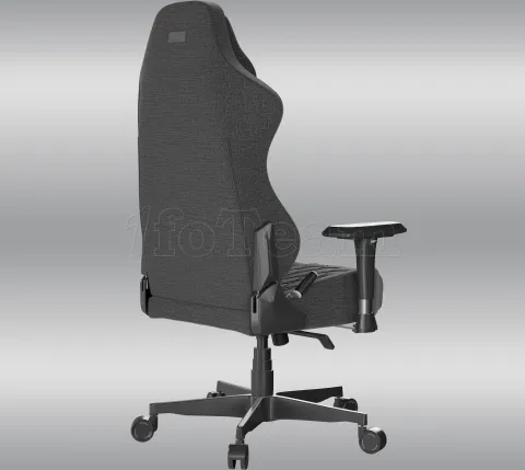 Photo de Fauteuil Hator Darkside 3  Fabric - Taille L (Noir)