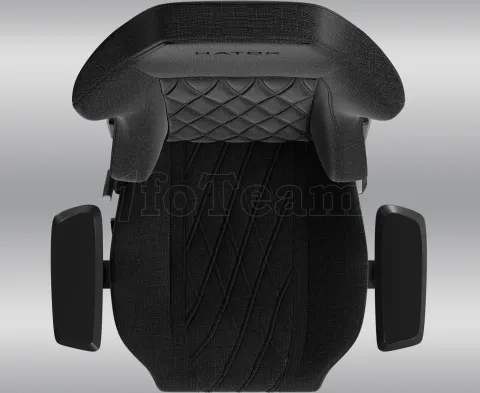 Photo de Fauteuil Hator Darkside 3  Fabric - Taille L (Noir)