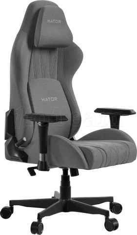 Photo de Fauteuil Hator Darkside 3 Fabric - Taille M (Gris)