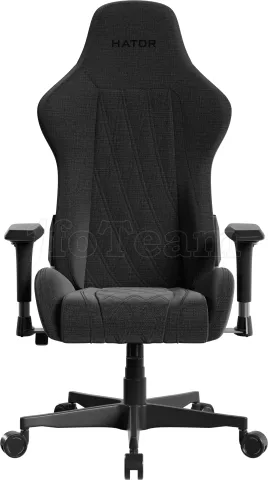 Photo de Fauteuil Hator Darkside 3 Fabric - Taille M (Noir)