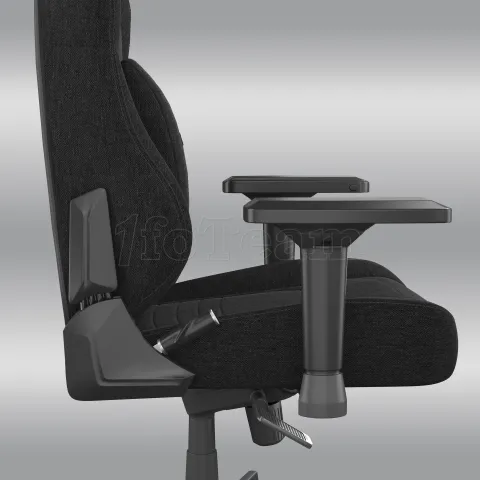 Photo de Fauteuil Hator Darkside 3 PRO   Fabric - Taille L (Noir)