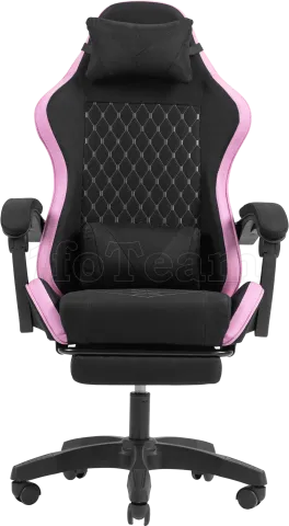 Photo de Fauteuil Mars Gaming MGC-X Fabric (Noir/Rose)