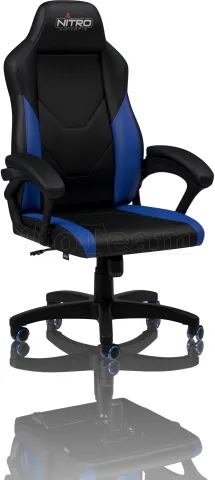 Photo de Fauteuil Nitro Concepts C100 (Noir/Bleu)