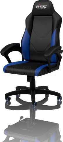 Photo de Fauteuil Nitro Concepts C100 (Noir/Bleu)