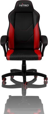 Photo de Fauteuil Nitro Concepts C100 (Noir/Rouge)