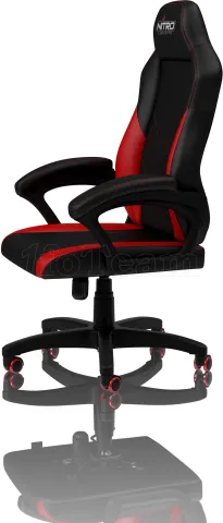 Photo de Fauteuil Nitro Concepts C100 (Noir/Rouge)